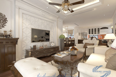 Thiết Kế Nội Thất Chung Cư 120m2 Tại Season Avenue